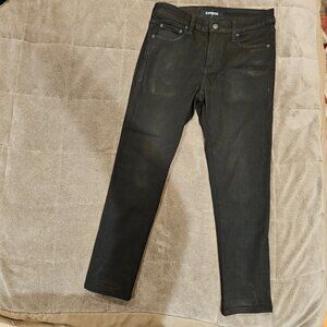 Express Jeans Men's 29x32 Skinny Hyper Stretch Black